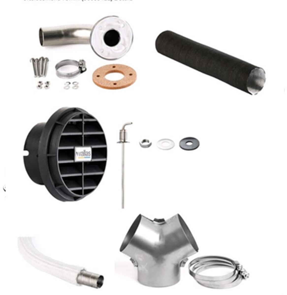 Wallas installatieset 3713 voor Wallas 30 DT / GB / Viking diesel Verwarming