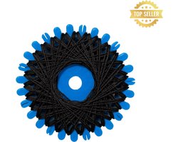 Chipa - IJzergaren Zwart – 20 Meter Extra Sterk Bindgaren (Iron Yarn) – Voor Reparatie, Leer & Werkkleding - Naalden - IJzergaren Extra Sterk - Naaigaren Extra Sterk - Hobby & Handwerk - Naaibenodigheden - Naaien Accesoires
