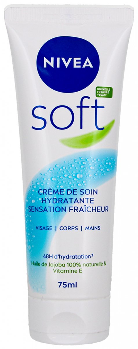 Nivea Soft Hydraterende Crème Tube 75ML