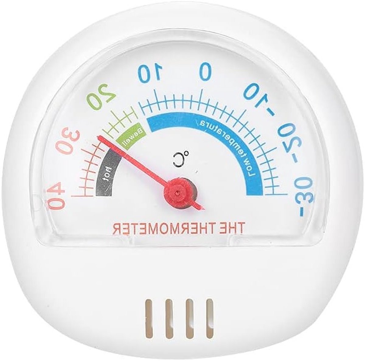 Grote Dial Mechanische Koelkast Thermometer voor Nauwkeurige Temperatuurmeting in de Vrieskast en Koelkast
