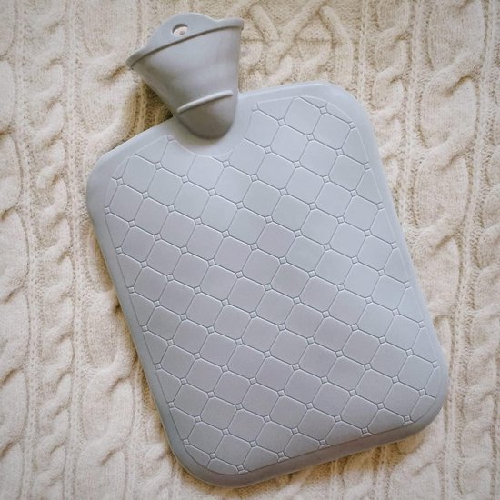 Warmwaterkruik - Zachte Kruik - Warmte Gebruik - Lekvrij Ontwerp - 1 Liter - Cartoonpatroon — afbeelding 2