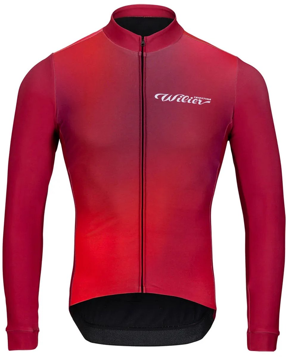 Wilier Aurora Trui Met Lange Mouwen Rood S Man