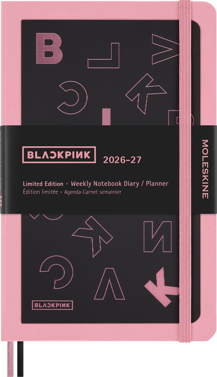 Moleskine 18 Maanden Agenda - 2026/27 - Blackpink - Wekelijks - Large