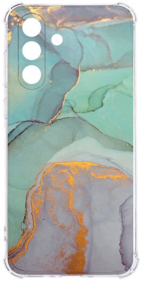 Flexibele back cover Samsung Galaxy A57 Watercolor Mix Antishock