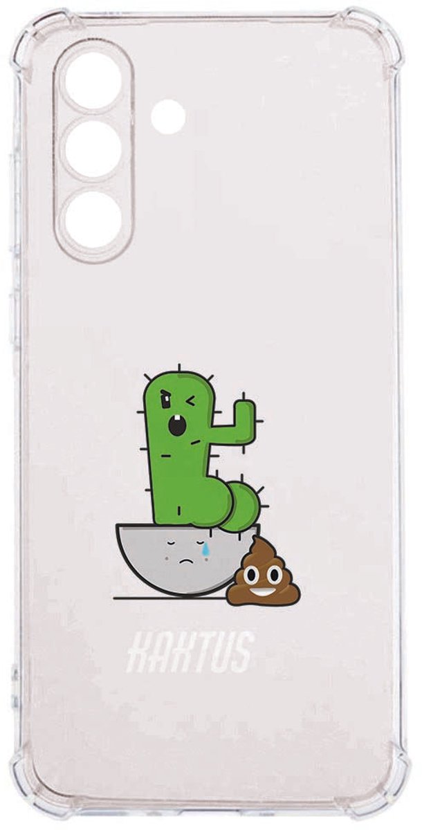 Samsung Galaxy A57 Backcover Hoesje Cactus Poo Antishock