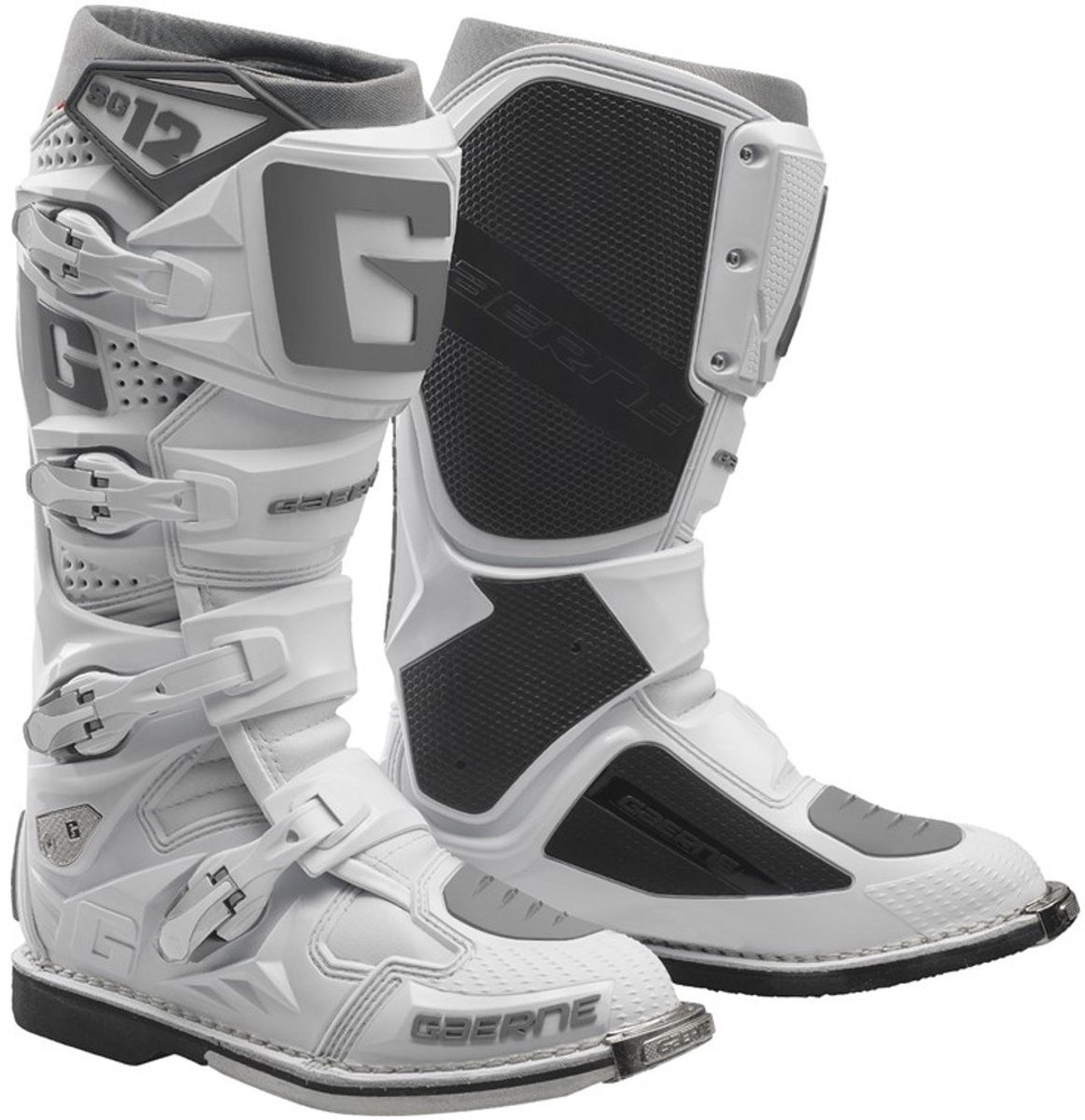 Gaerne SG-12 Wit Crosslaarzen - Laars