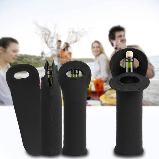 Semme 3 Stuks Neopreen Flessenkoeler Flessentas Beschermhoeshouder voor Dranken - en Geïsoleerde Fleshoezen — afbeelding 3