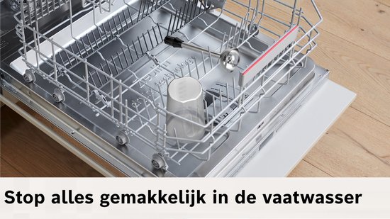 Bosch MS6CB6110 ErgoMixx - Staafmixer - 1000W - 4-bladenmes - Inclusief maatbeker - 12 snelheidsinstellingen - RVS/Zwart