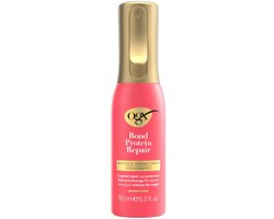 OGX Bond Protein Repair Heat Protect Spray 193ml – Hittebescherming tot 450°F / 232°C – Lichtgewicht Repair Mist – Beschermt & Herstelt Beschadigd Haar – Voor Alle Haartypes