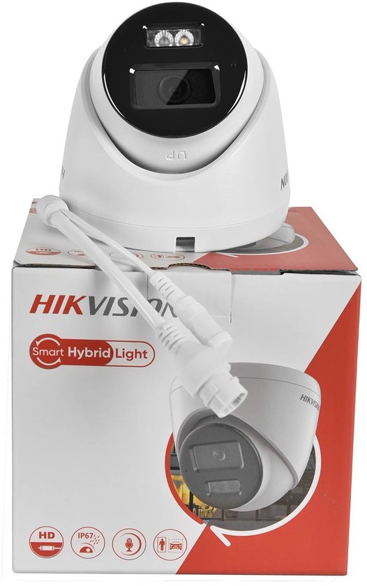 Hikvision - Beveiligingscamera 8MP 4K - Mensenlijk en Bewegingsdetectie 2.0 - met microfoon - binnen en buitencamera - waterdicht en weerbestendig van Merkloos — afbeelding 4
