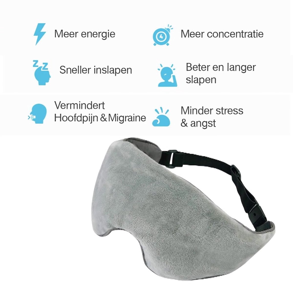 Kalm verzwaard slaapmasker ervaring