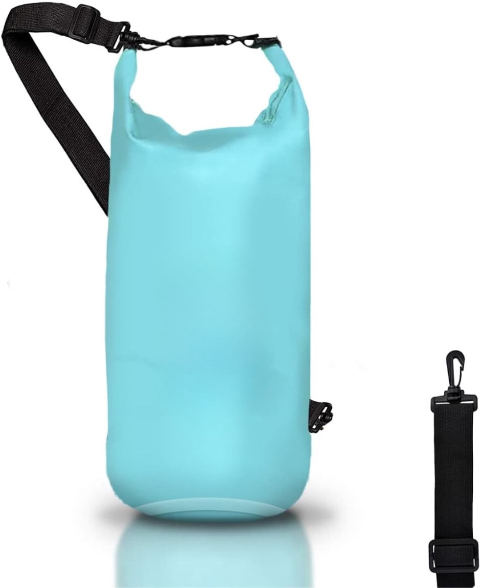 Drybag - Waterdichte Tas / Rugzak - Strandtas - Zwemtas - Wetbag - Droogtas - Outdoor Tas - Synthetisch - 10L - Blauw - van Imperatoris