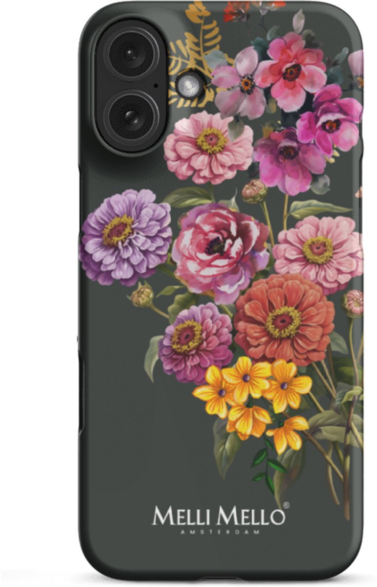 Melli Mello Telefoonhoesje Velvet Bloom (Hard Case) - Apple iPhone 16 Plus