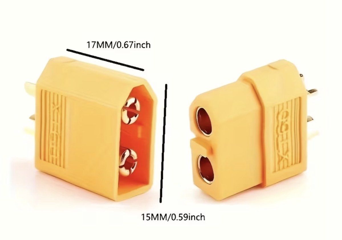 XT60 connector set male/female 5 sets