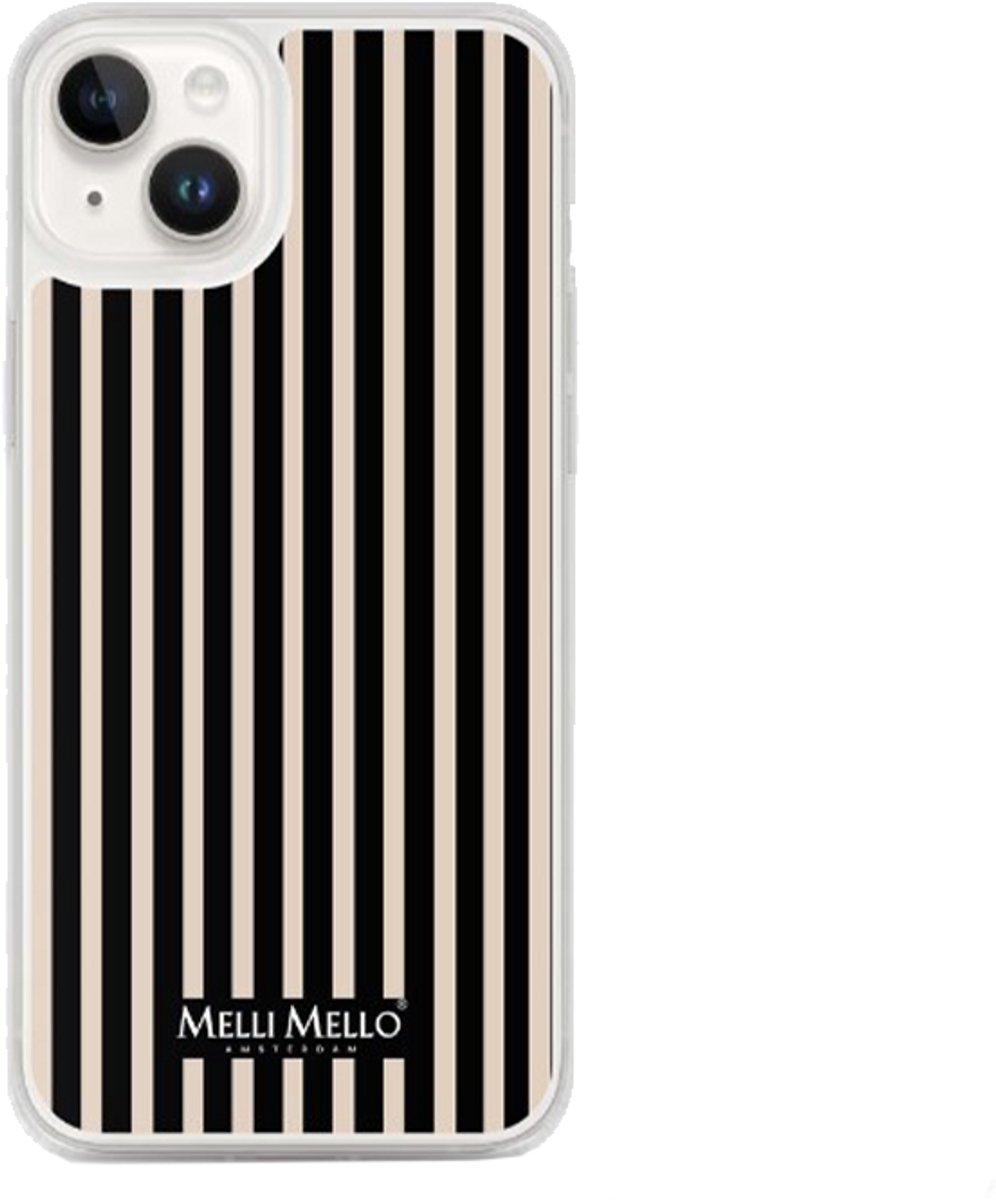 Melli Mello Telefoonhoesje Midnight Lines (Soft case) - Apple iPhone 14 Plus