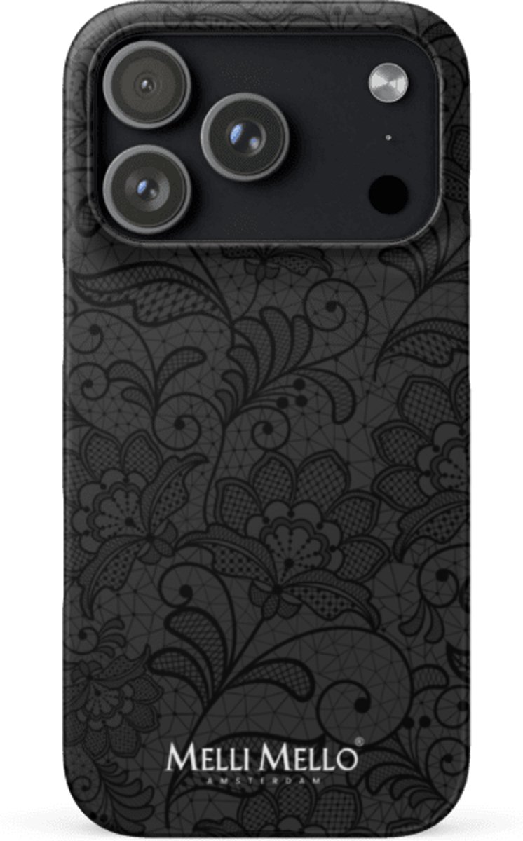 Melli Mello Telefoonhoesje Midnight Lace (Hard Case) - Apple iPhone 17 Pro