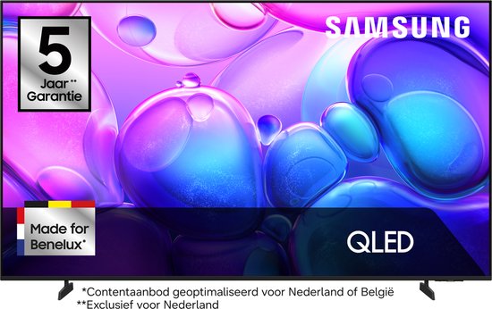 Samsung QE85Q6FA - 85 inch - 4K QLED - 2025 + 3 jaar extra garantie** - Smart TV