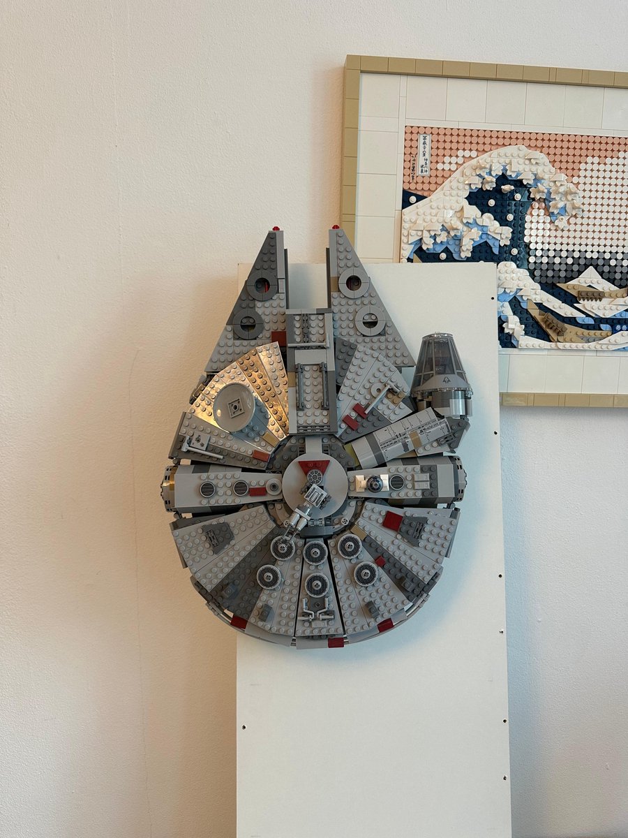 Wandmontage voor LEGO Star Wars Millennium Falcon (75257) - Wall Mount