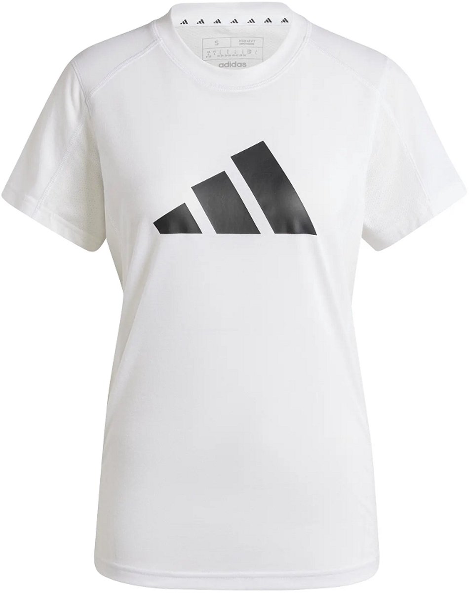 Adidas T-Shirt Ess Logo Dames Wit
