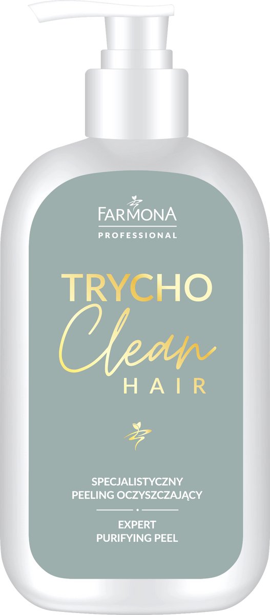 FARMONA Trycho Clean - Reinigende Peeling - met zink en papain, 375 ml