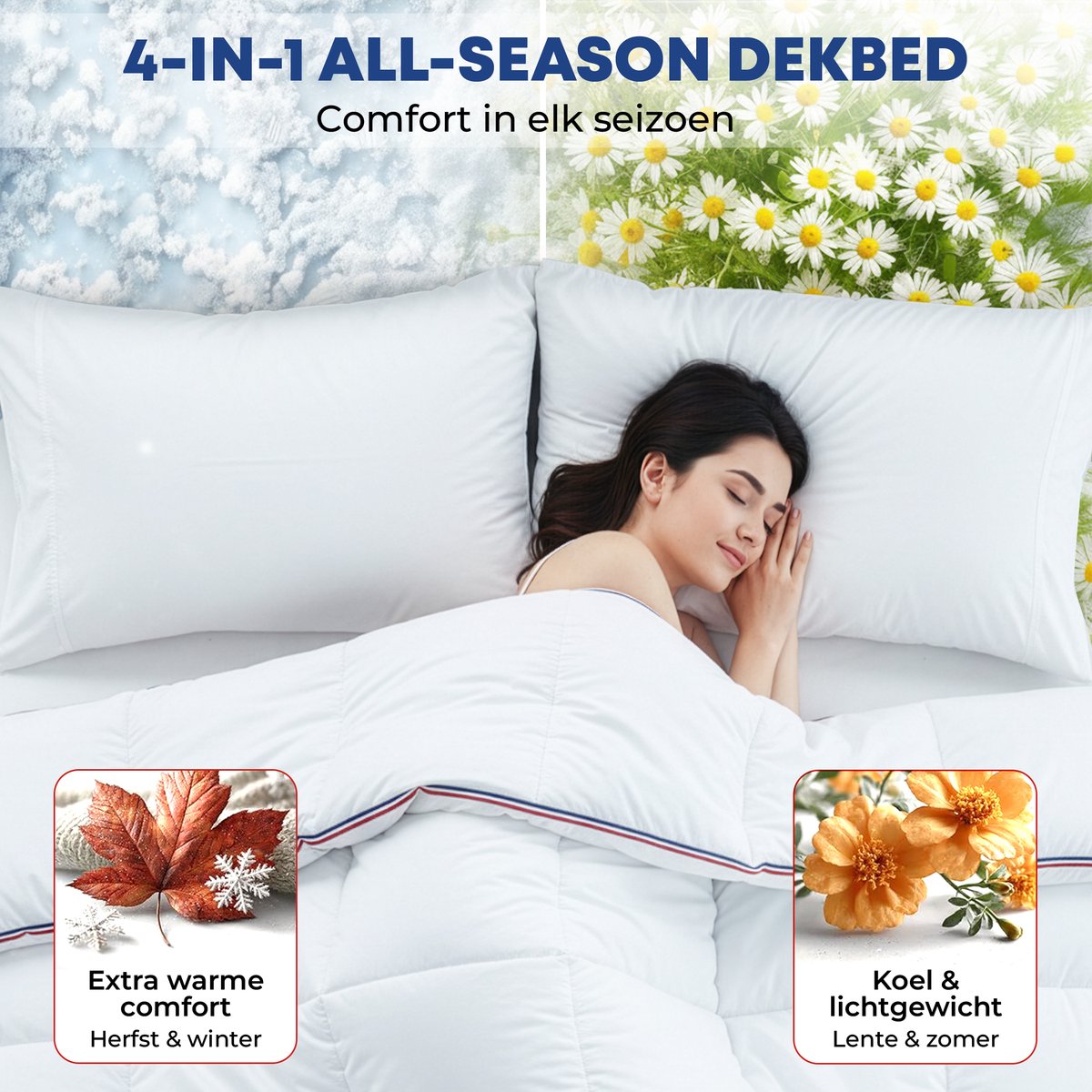 Sleep Comfy Thermo Balance 4-seizoenen dekbed 200x200 thumbnail 2