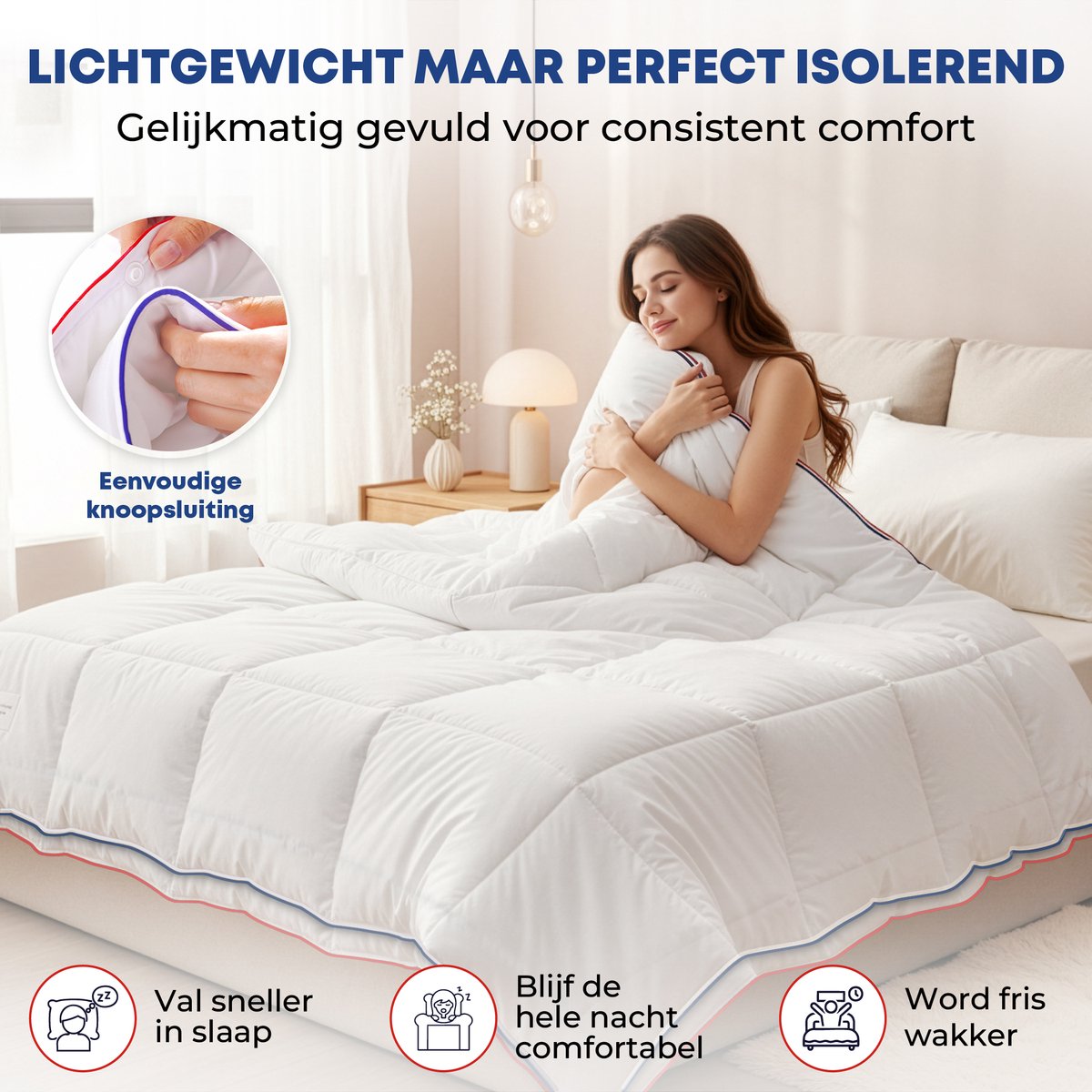 Sleep Comfy Thermo Balance 4-seizoenen dekbed 200x200 thumbnail 4