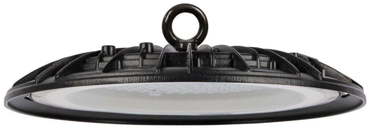 BES LED LED UFO High Bay - Rinzu - 100W - Magazijnverlichting - Waterdicht IP65 - Helder/Koud Wit 6000K - Aluminium Zwart