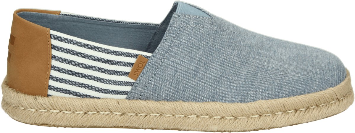 TOMS Shoes - ALPARGATA ROPE 2.0 - Instappers - Kleur: Blauw - Maat: 45