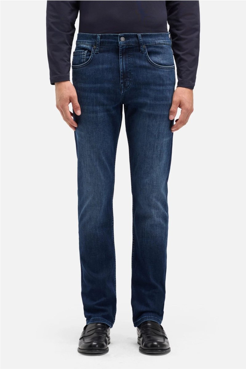 7 for all mankind - Jeans Donkerblauw 7 For All Mankind Slimmy Jeans Donkerblauw 7tc40b80