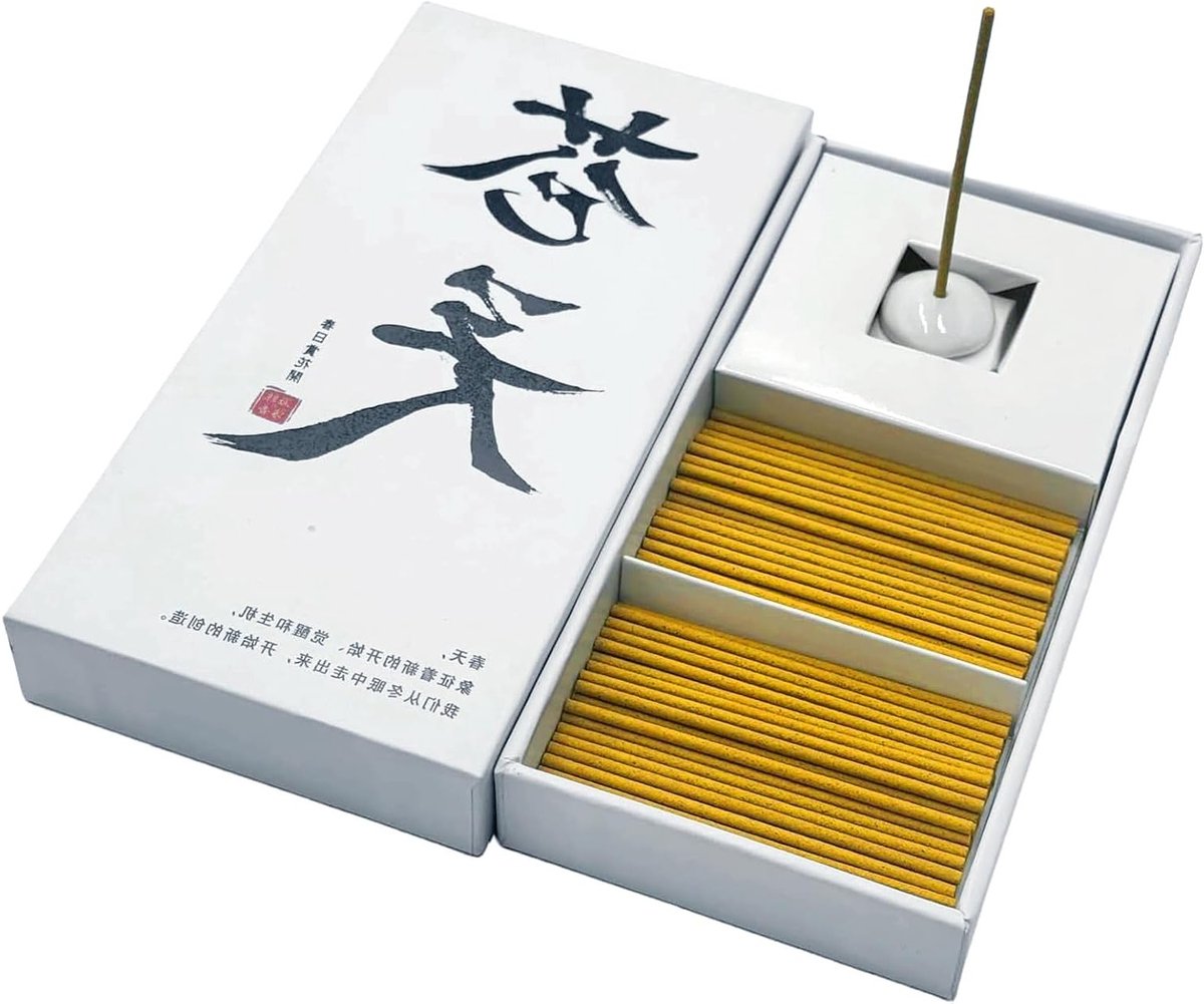 Premium wierookstokjes set van 100 stuks van 6,5 cm voor meditatie, yoga en aromatherapie