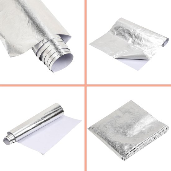 Hittebestendige Isolatiemaat 60 x 200 cm - Zelfklevende Vlamvertragende Mat voor Auto, Motor en Uitlaat, Ideaal voor Warmtebescherming en Isolatie — afbeelding 2