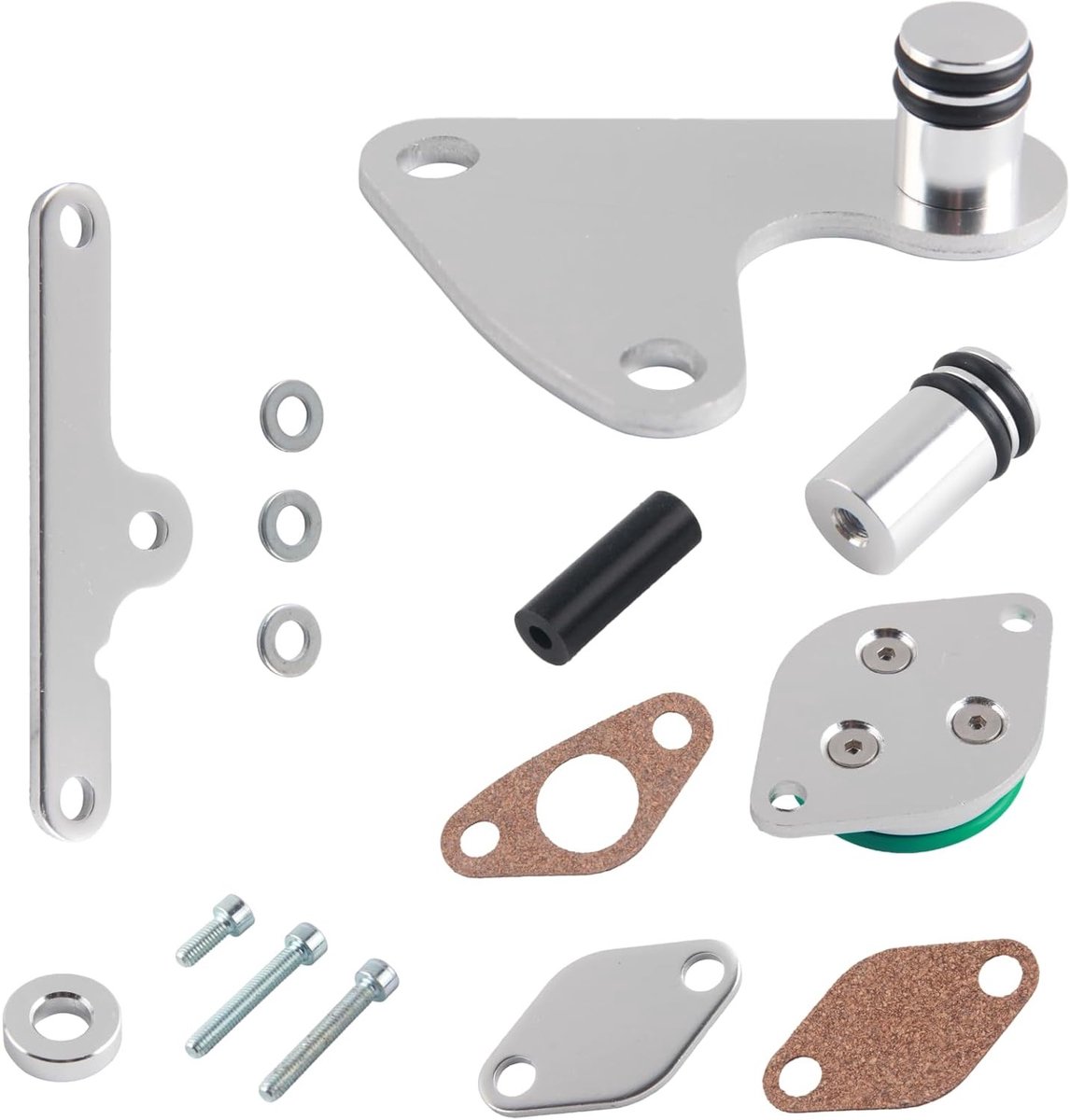 Set EGR-klep voor N57N N57S Dieselmotoren, inclusief EGR-klepafdichting, vervangingsonderdeel voor E90, E91, E92, E93, F10, F11, F01, F02, motoronderdelen, auto-accessoires, emissiebeheersing