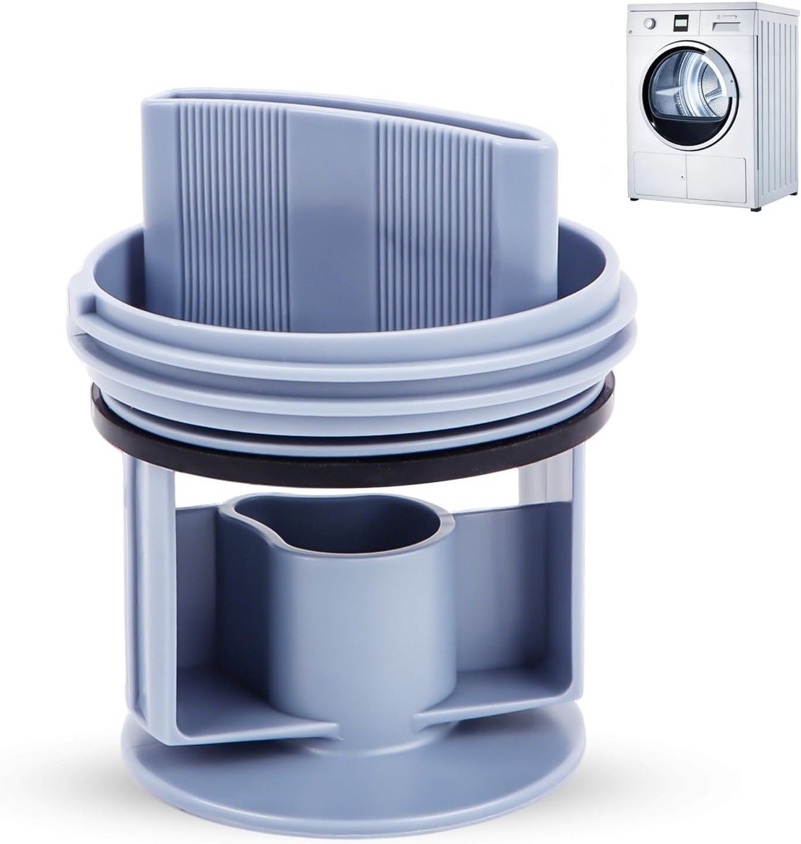 Felt filter voor wasmachine en droogtrommel, vervangingsfilter 00647920, 00605010, 00602008, efficiënt en duurzaam