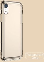 Airbag Softcase - Iphone XR Hoesje - Transparant goud - Baseus