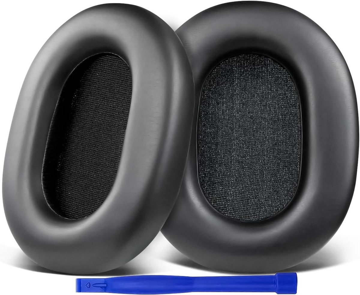 Vervangende Earpads van Kunstleer voor Sony WH-1000XM5 - Geluidsisolatie, Geheugenfoam en Comfortabele Oorkussens