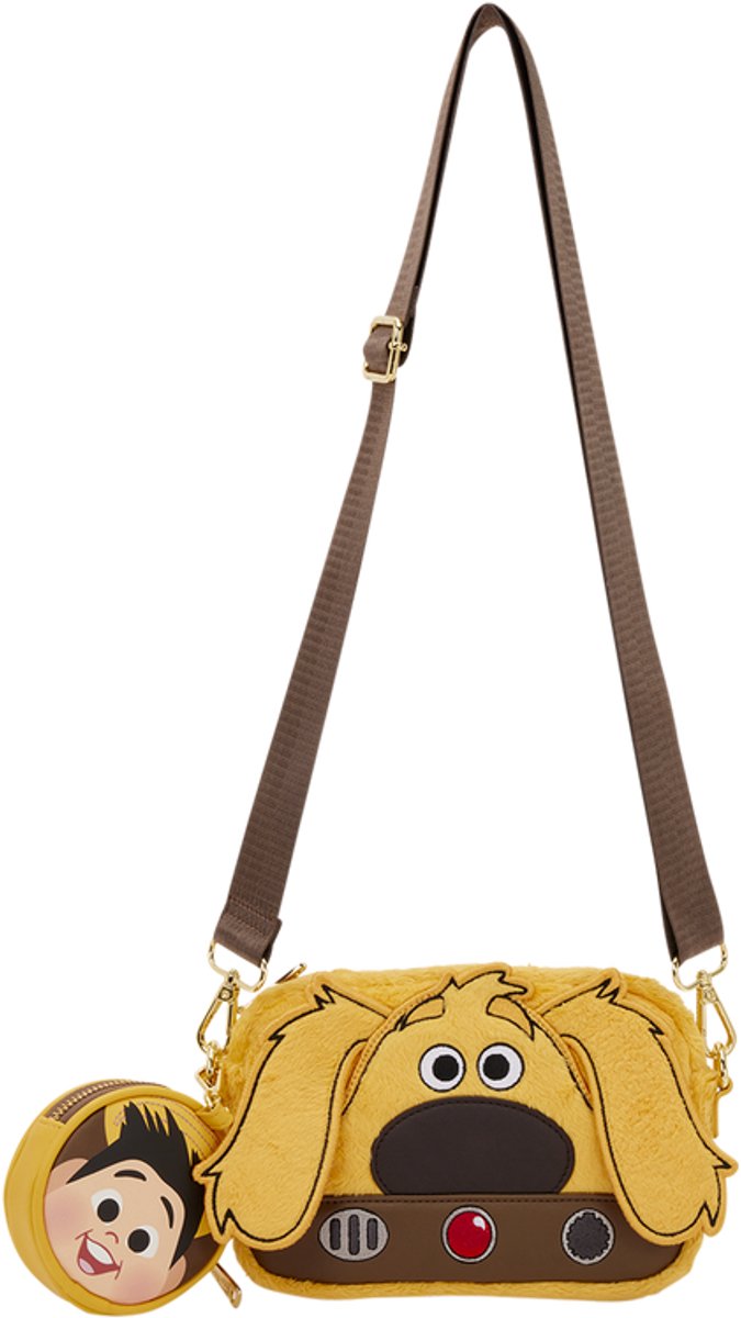 Disney Pixar Up – Dug Sling Crossbody Tas met Coin Bag – Loungefly