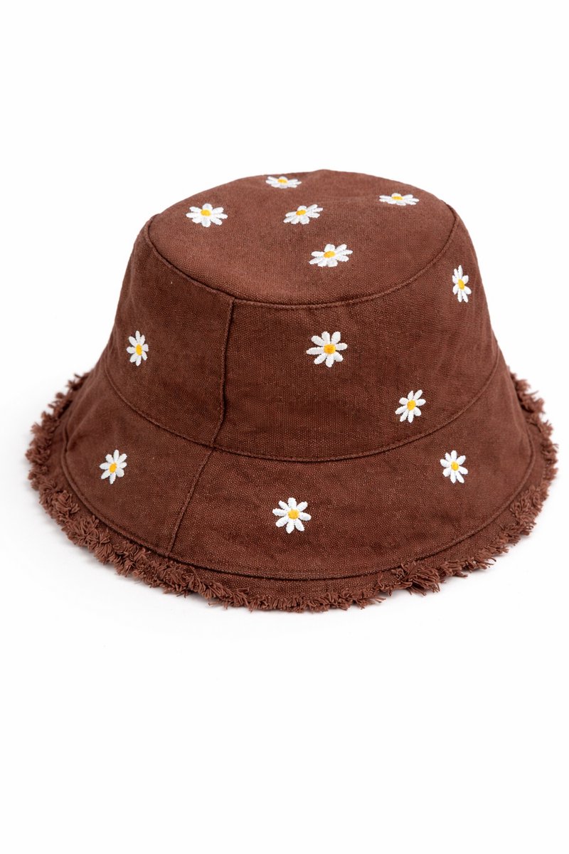 HS Buckethat - In 5 Kleuren - Margrietjes