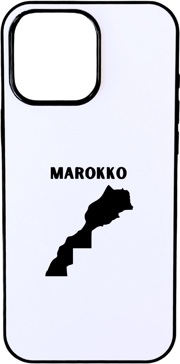Hacebo® - Marokko telefoonhoesje - Piloot - toeristen - telefoonhoesjes - Marokko cadeau - beste land - Leuk cadeau voor je Vriend om te geven - hoesje geschikt voor iPhone 16 Pro Max