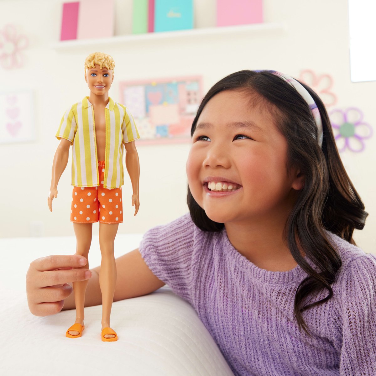 Barbie Fashionistas Style Ken Pop - Met blonde haar in een matje — afbeelding 6
