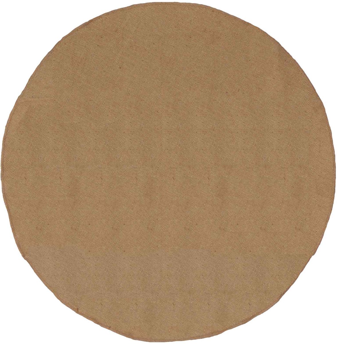 vidaXL Vloerkleden - Naturel - Ø - 90 - cm - Jute