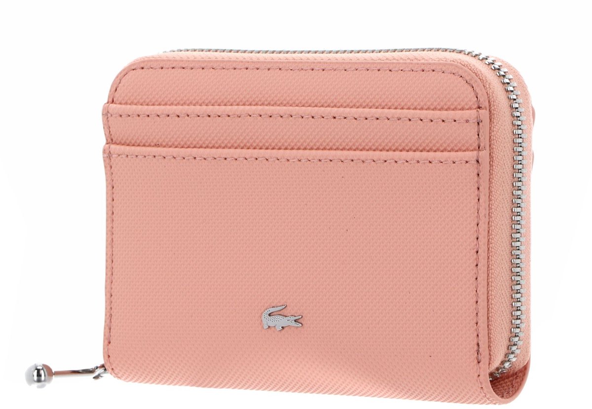 LACOSTE portemonnee Daily City Zip Coin Wallet Miami zalmroze