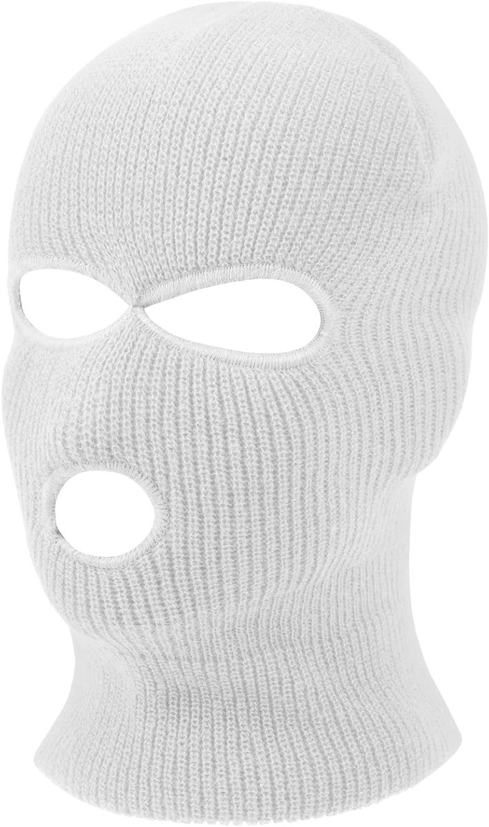 Multifunctionele Balaclava met 3 en 2 Gaten voor Skiën, Fietsen en Motorrijden - Warm en Ademend Masker