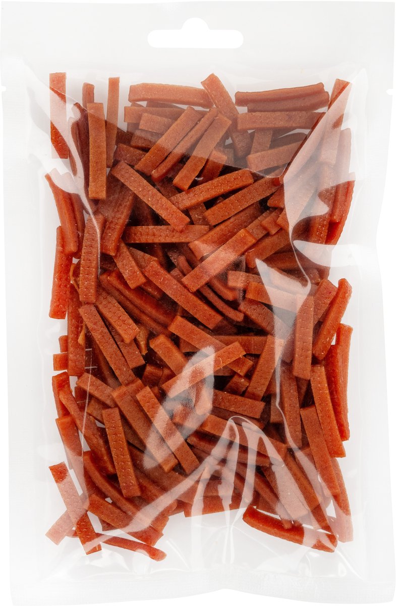 Kyra's Kattensnacks Zachte Eendreepjes (100gr) - Kattensnoepjes - Malse Vleessnack – 92% Eend – Rijk aan IJzer & Proteïne