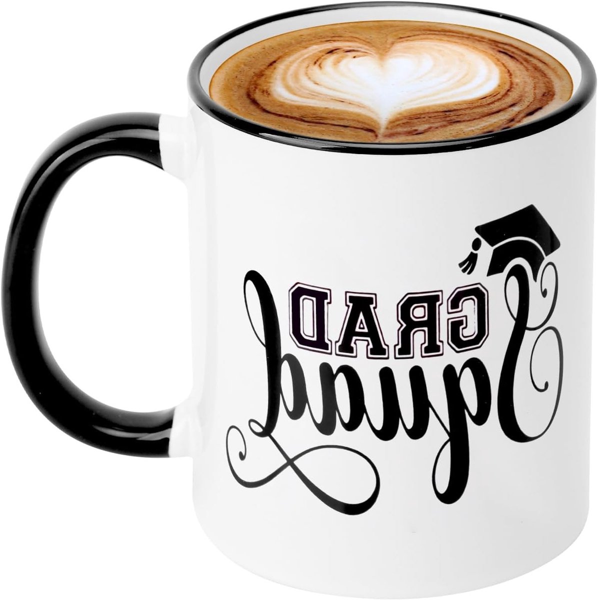 Master en Bachelor Diplomacup met Hoed - Perfecte Decoratie en Cadeau voor Afgestudeerden - Dagelijks Gebruik