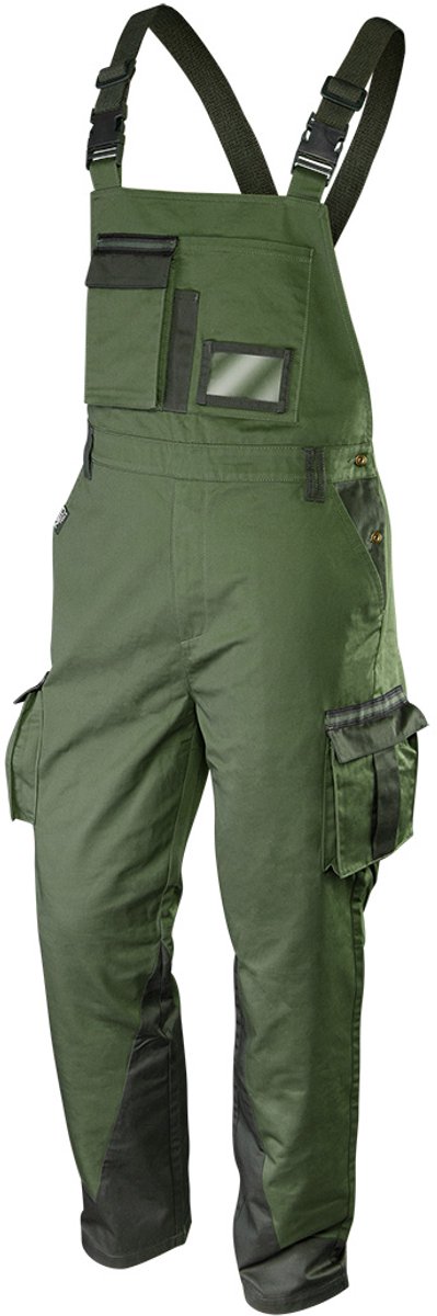 NEO CAMO Serie - Werkoveralls - Olijfkleur - Maat M - Elastische Schouderbanden