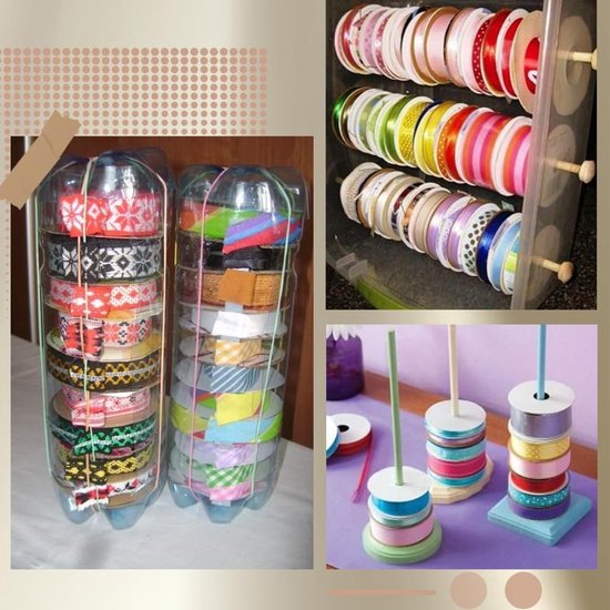 15 Stuks Lege Plastic Spoelen voor Draad Weven - Grote Diameter Organiser voor Haakgaren, Borduurdraden en DIY Projecten van Merkloos — afbeelding 4