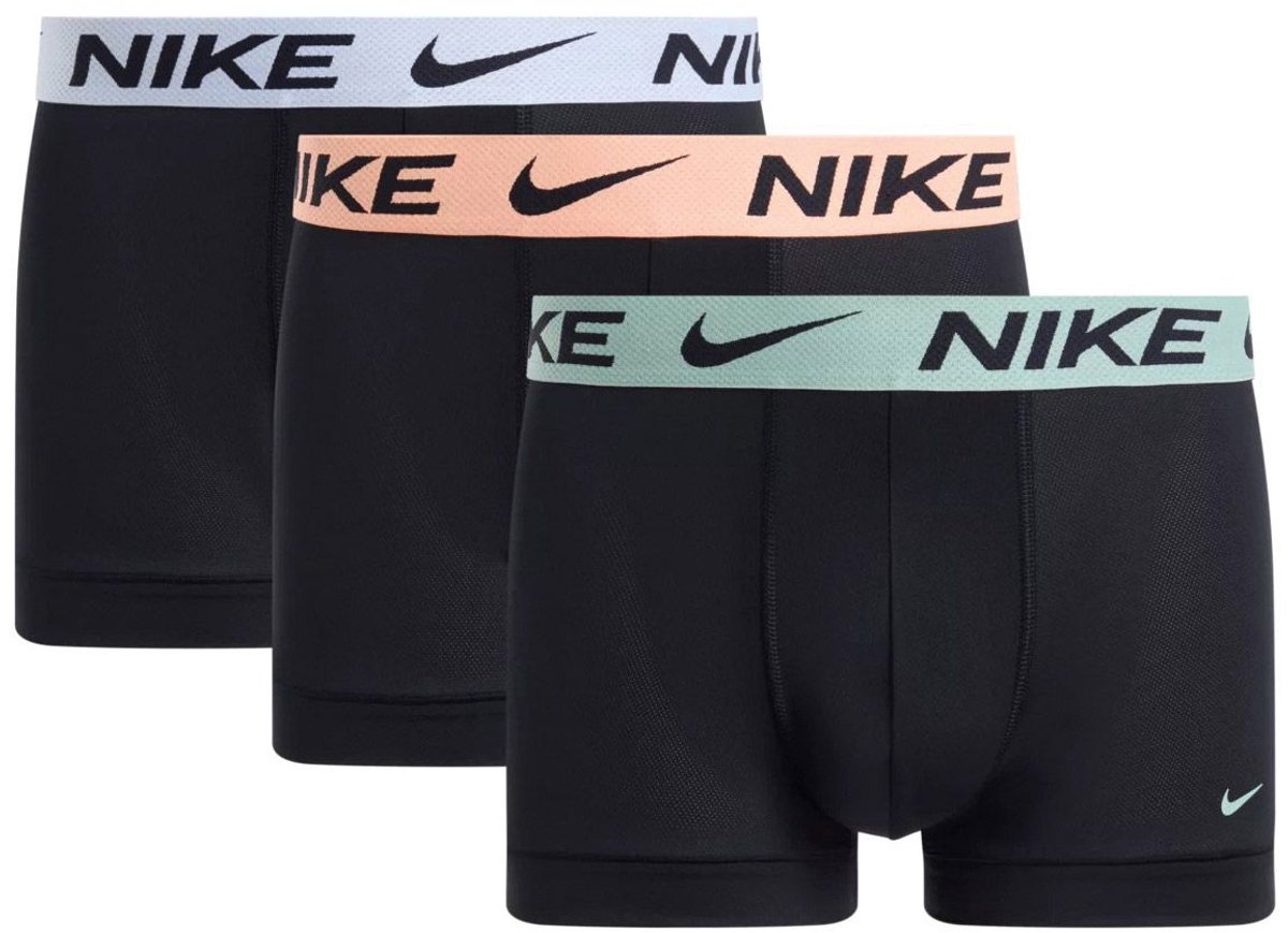 Nike Elite Breathe Trunk Boxershorts Heren (3-pack) - Maat M
