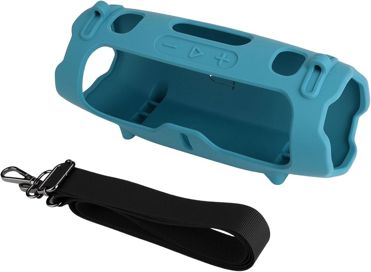 Elkuaie Draagbare Softcase -Speakers - Voor JBL Charge 6 - 1 Stuk - Blauw