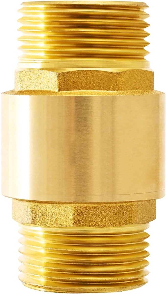 1/2 Inch Messing Terugslagklep voor Waterverwarming, Roestvrijstalen Waterafvoer en Waterleiding, Duurzaam en Waterdicht
