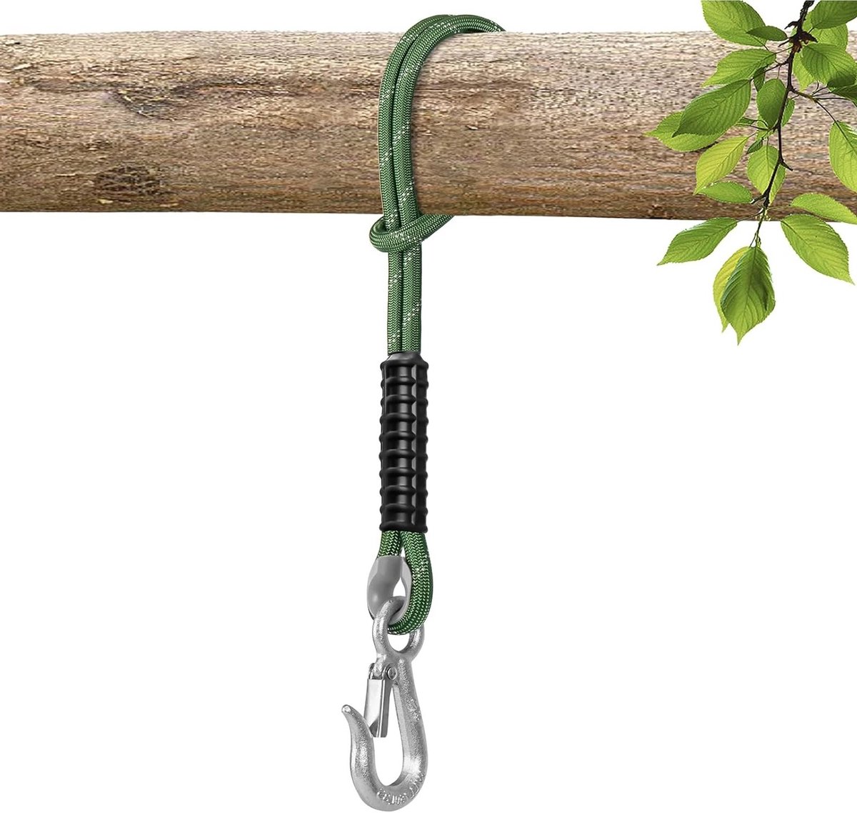 Hanging Rope van 2 m voor Schommels, Hangmatten en Stoelen - Geschikt voor Binnen en Buiten, Tot 450 kg Draagvermogen, Ideaal voor Yoga en Speeltuinen